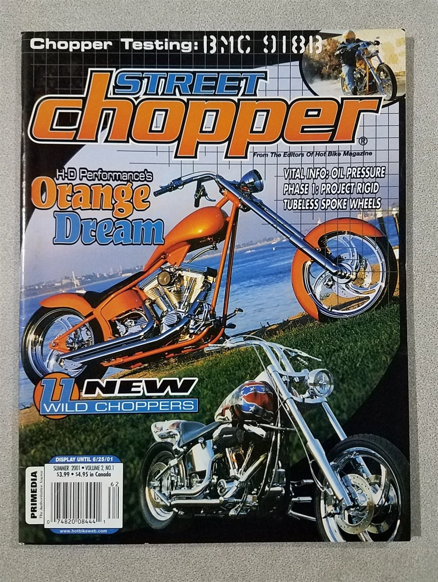 Street Chopper Motorcycle Magazine Summer 2001 11 New Wild Choppers BMC 918