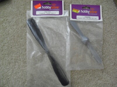 Lot of 2 Hobbyzone RC Propellers HBZ1002 and HBZ2004 NIP