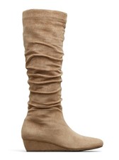 Stivali da donna Kenneth Cole Fire Drill Stack, tortora chiaro, taglia 9 Med., prezzo consigliato $129