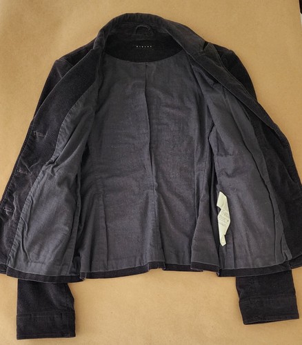 SISLEY Velvet Corduroy Jacket Size 4 NWOT - Picture 2 of 5