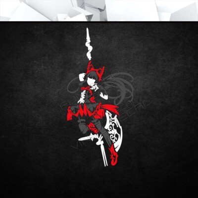 Rory Mercury Gate Vinyl Decal Sticker (Anime Car Laptop PC Tower Decor)