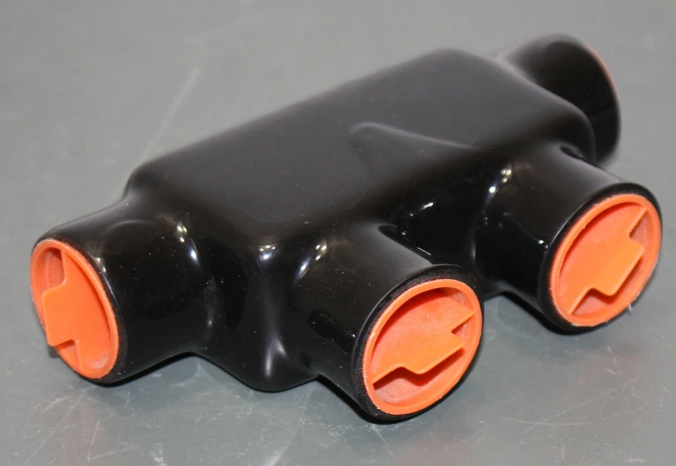 Blackburn Insulated Aluminum Multitap Connector AMTSR500, 2 Port, 4AWG-500 kcmil - Image 2 of 4