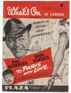1955 - What's On in London - The London Week (Weekly Guide) Jan. 14th