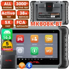 2025 Autel MaxiCOM MK808K-BT MK808BT PRO OBD2 Diagnostic Scanner Active Test FCA