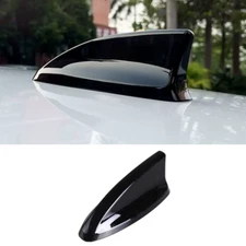 Bright Black Shark Fin Car Antenna Cover Trim For Honda CRV CR-V 2023-2025