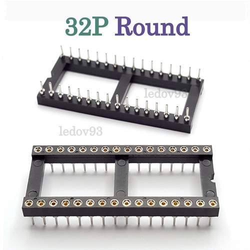 DIP DIL Sockets 0.1 inch 2.54mm Pin Pitch IC Adaptor Solder Type Row Spacing UK - Picture 25 of 27