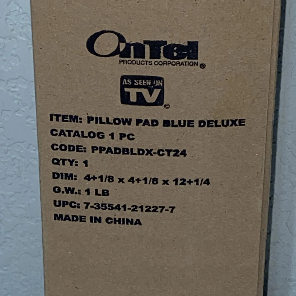 Pillow Pad Multi-Angle Soft Tablet Stand 3 Views Blue Deluxe Premium On TV NEW - Image 4 of 4