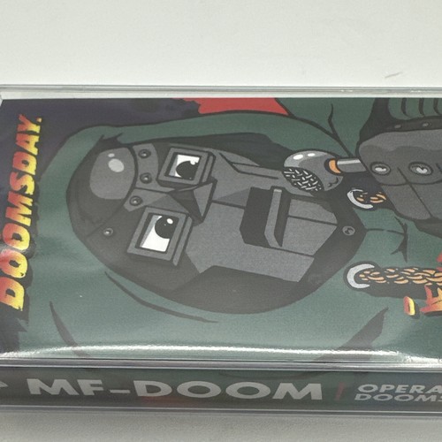 MF Doom Operation Doomsday Green Cassette SEALED Alternative hip hop lo-fi RARE - Picture 7 of 12