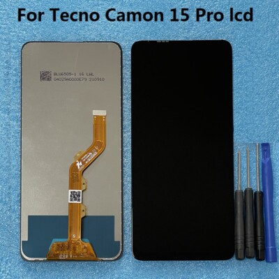 For Tecno Camon 15 Pro Display Lcd Screen Touch Digitizer Replacement CD8 15Pro