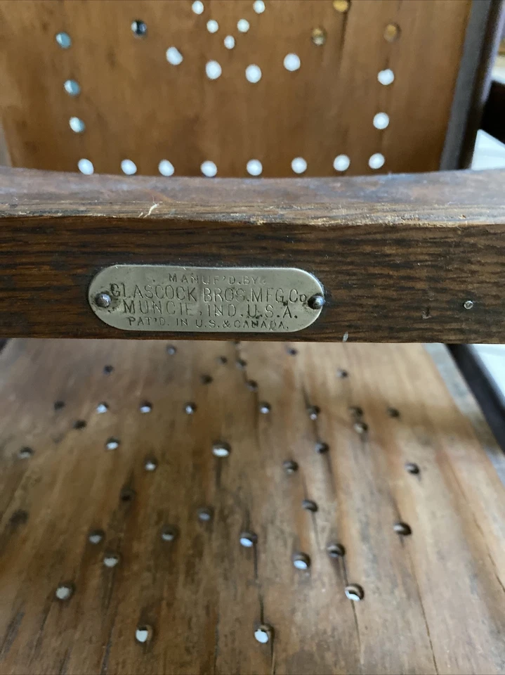 balancín antiguo niño 124 años madera Foto 4 de 4