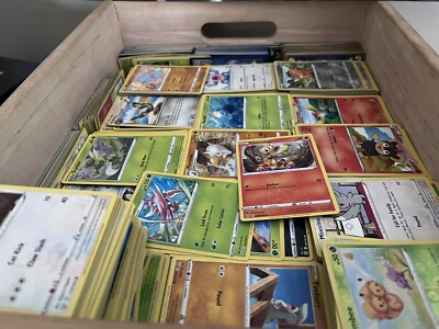 100 random Pokemon cards lot - 3 Holo Rare - 1 Ultra Rare EX/GX/V