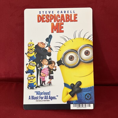Blockbuster Movie Backer Card Mini Poster Art 5.5  x 8  Despicable Me Minion