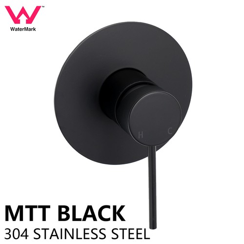 Matte Black Round Kitchen Mixer Spout Basin Faucet Shower Head Wall Rail Arm Set - Picture 133 of 225