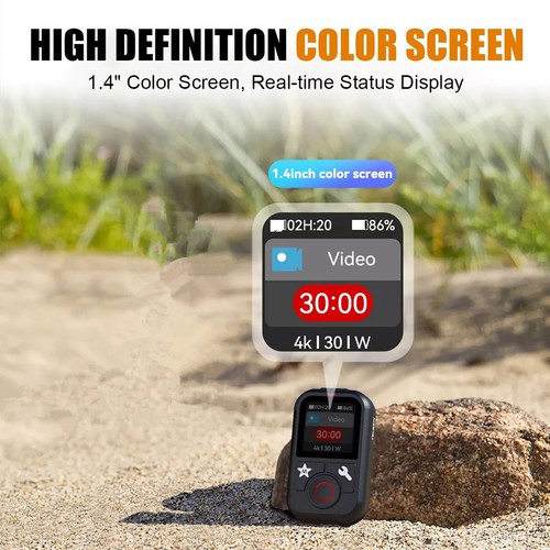 1PC Mini Waterproof Bluetooth Remote Control For GoPro Hero 13/12/11/10/9/MAX - Picture 9 of 19