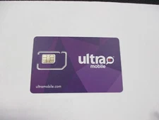 Ultra Mobile BYOD 2.0 Wireless 3 in1 Prepaid SIM Card 1 m/o service + activation