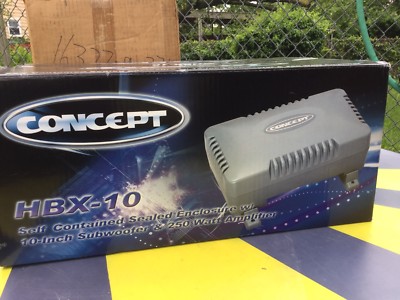 concept 10 inch subwoofer