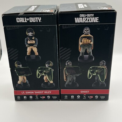 Call Of Duty Ghost Warzone & LT. Simon  Mobile Phone & Gaming Controller Holder
