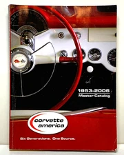 1953-2006 CORVETTE AMERICA MASTER CATALOG Sports Car Automobile CHEVROLET