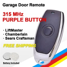 1-Button Garage Opener remote 373LM 371LM 315mhz For Sears Craftsman 139.53753