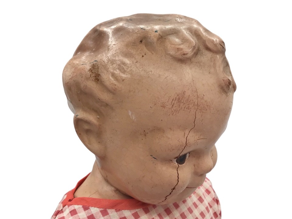 Ancienne Poupée KEWPIE Composition Rose O'Neill - 30 Cm - Vintage
