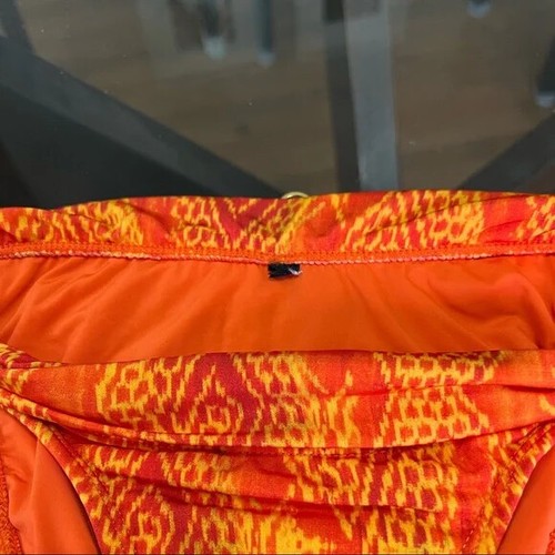 Vix Size S Memfis Bia full back bikini bottom in orange - Picture 7 of 9