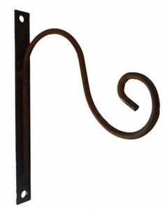 blumenampelhalter weiß