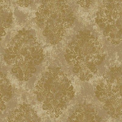 W78225 - Metallic FX Damast Gold Galerie Tapete