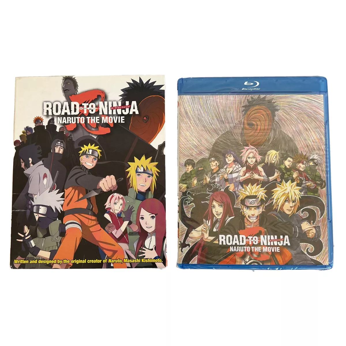 NEW Naruto The Movie Road to Ninja Blu-ray & DVD Slipcover Movie 6 (2012)  782009243090