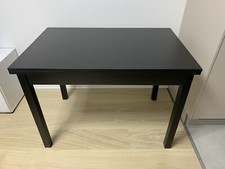 Esstisch schwarz, ausziehbar