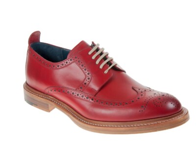 Barker Bailey 3732FW13, UK 6.5 US 7.5, Red Calf, Brand New W/ Box, Formal Dress