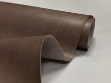 Heavy Grained Faux Leather Fabric Upholstery Material Leatherette 140cm Wide