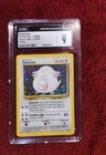 Pokemon Base Set Chansey Holo 3/102 CGC 9 Mint