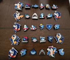 Lot Of 30 Shark Shoe Charms