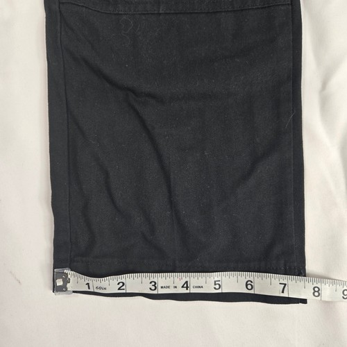 Dickies Double Knee Work Pants Black Size 10 Boys 22x25 Cool Skate streetwear - Picture 7 of 9