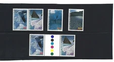 MINT 1996 AAT ANTARCTICA LANDSCAPES STAMP SET INC GUTTER PAIR 