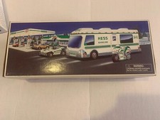 HESS 1998 Recreation Van w/Dune Buggy & Motorcycle Collectible Toy Item BRAND NE