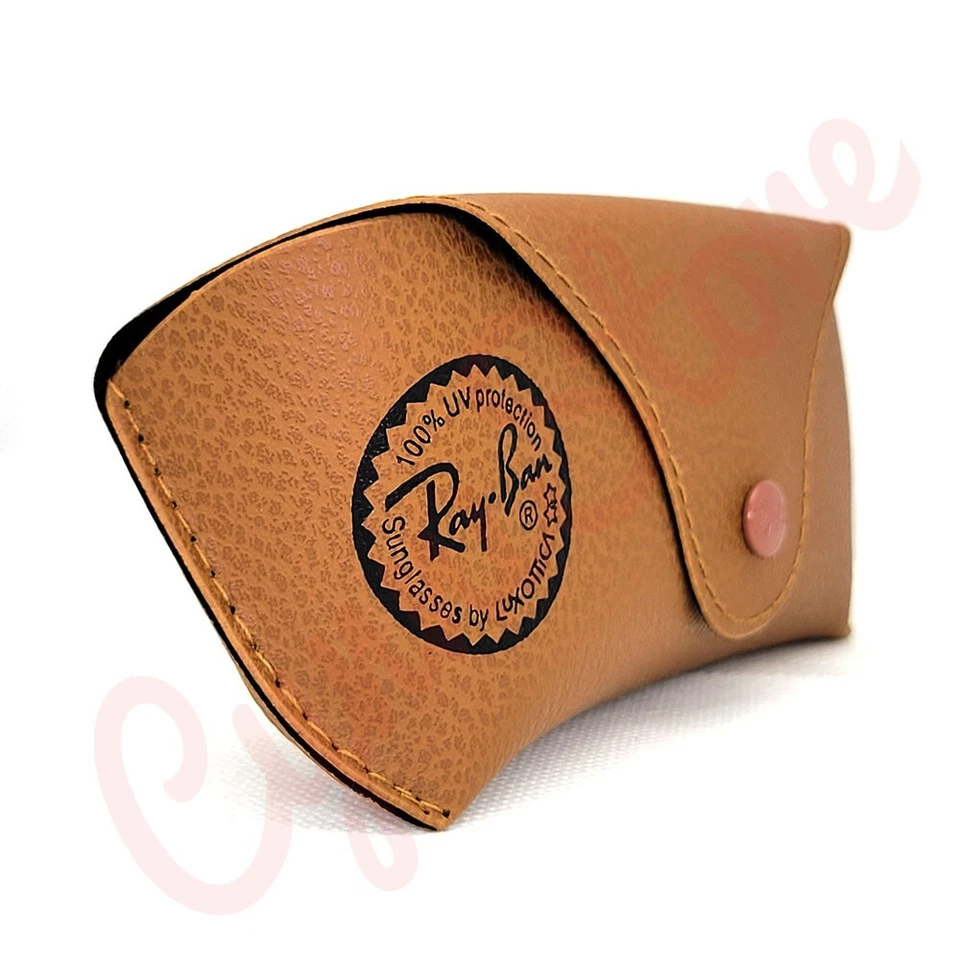 Ray Ban Universal Marrón Medio Suave Estuche para Gafas de Sol y Anteojos con Tela Foto 3 de 4