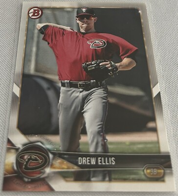 2018 Bowman Baseball Prospects Drew Ellis Arizona Diamondbacks base card #BP25