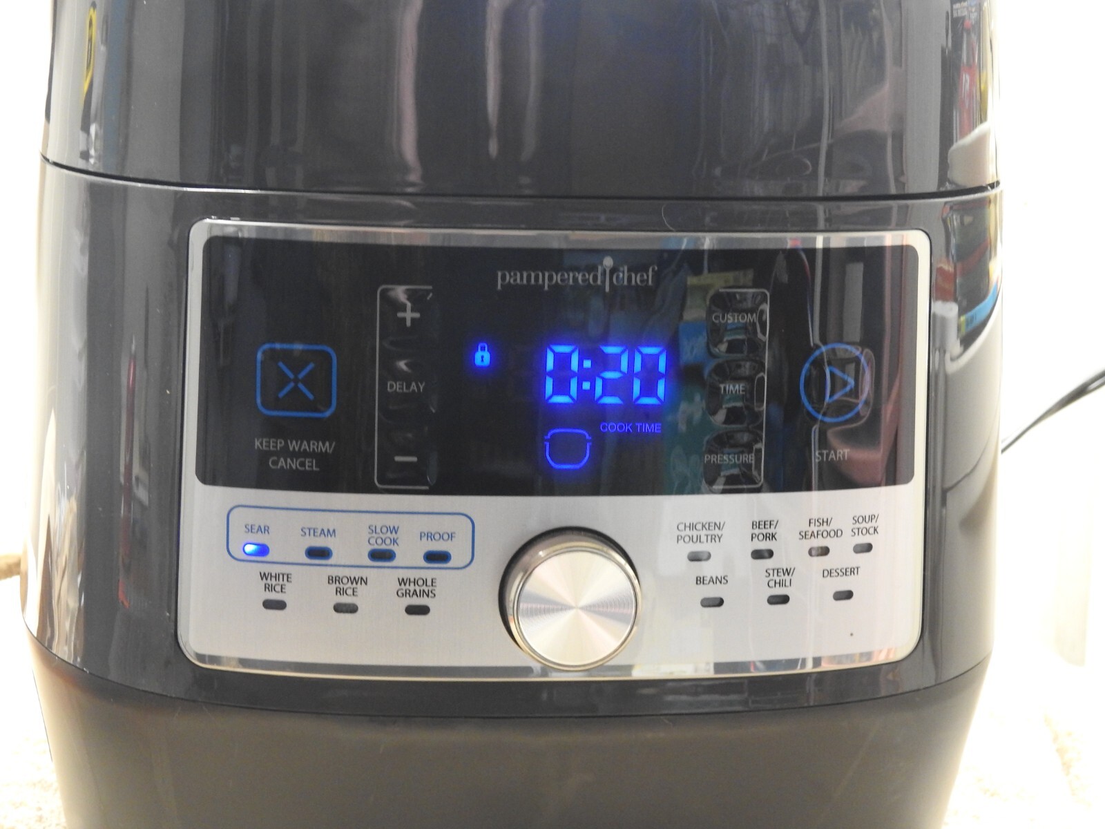 Pampered Chef Pressure Cooker Quick Cooker Model #100011. New without box