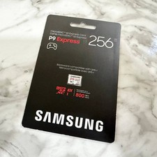 Samsung P9 Express Gaming microSD Card 256GB ...