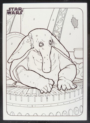 2025 Topps Chrome Star Wars Max Rebo By the Number #CP-5 JL