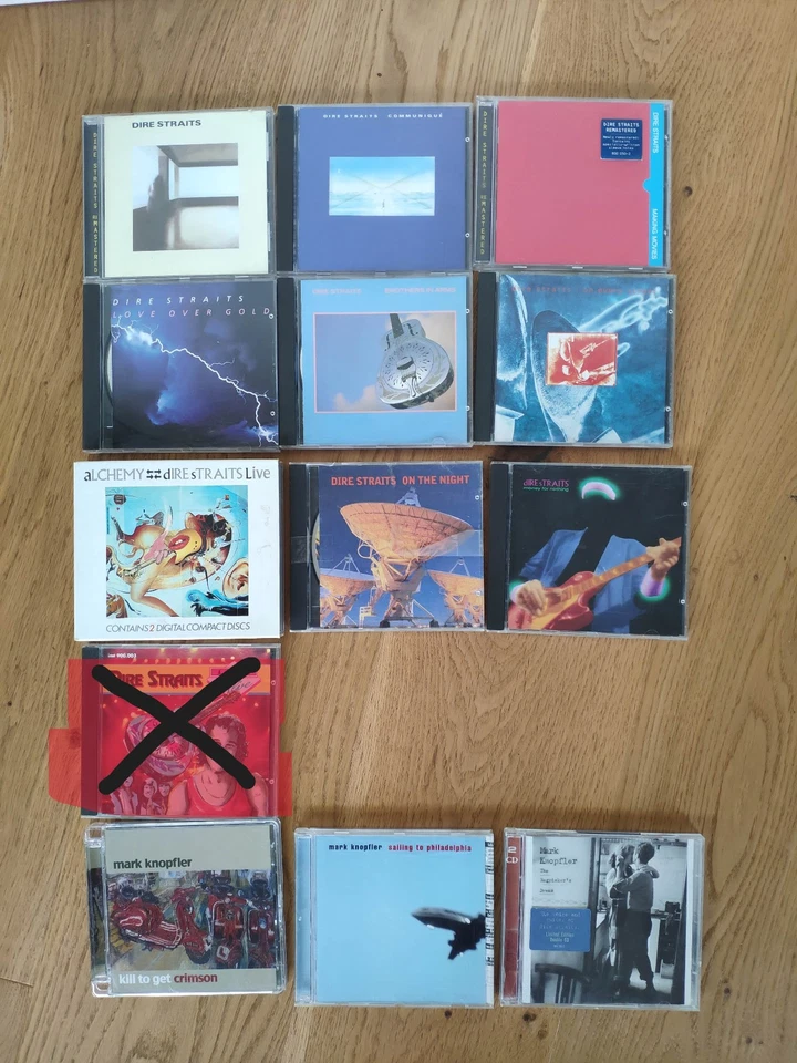 DIRE STRAITS / MARK KNOPFLER - CD-Sammlung - 12 CDs !!! - Bild 2 von 2