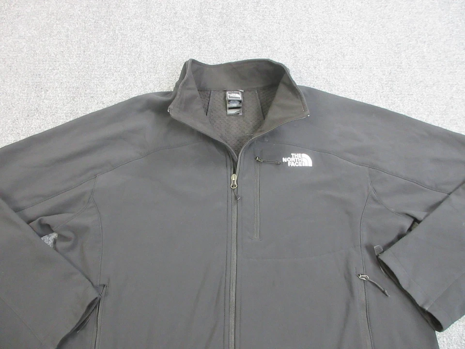 The North Face Jacket Mens XL Black Apex Bionic Softshell Full Zip Windproof - Image 3 of 4