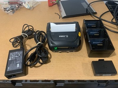 Zebra ZQ521 Barcode Portable Hip Printer - ZQ52BUE000000  w/extra battery