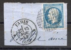 26752 France Napoleon No. 14A YT "Cercle de Points" Price €100 Rare!!