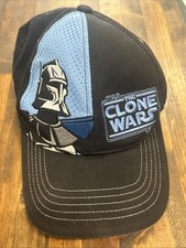 The Clone Wars Black Youth Hat / Cap Star Wars 55 Cm