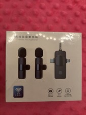 Wireless Microphone System With 2 Microphones Wide Compatibility