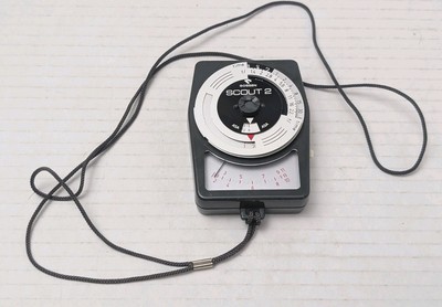 Gossen Scout 2 Exposure Meter Light Made in Germany Vintage Camera Tool
