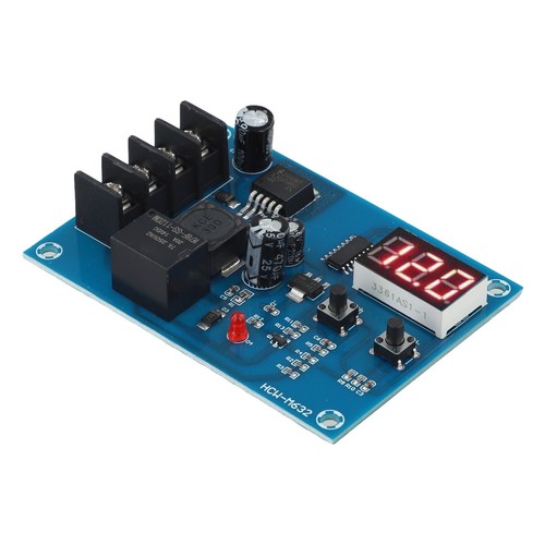 Scheda Controllo Alimentazione Caricabatterie 12V con Voltmetro DC e Rel?? per B - Afbeelding 40 van 43