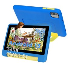7 inch Tablet for kid Android 13 8GB RAM 64GB ROM Parental Control Shockproof